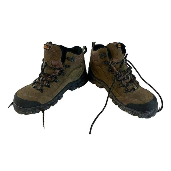 SOREL Kinosee Brown Suede Leather Lace Up Hiking Trail Boots Men\'s Size 8 main image 5
